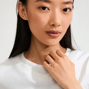 Pilgrim Lulu Stack Ring  - Moon