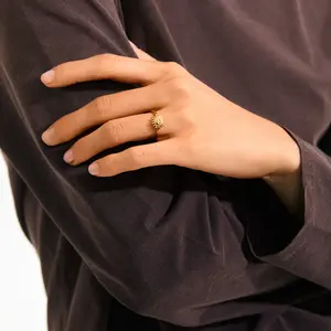 Pilgrim Lulu Stack Ring - Sun