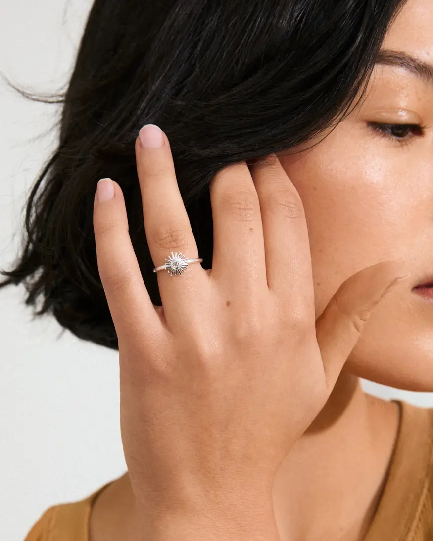 Pilgrim Lulu Stack Ring - Sun