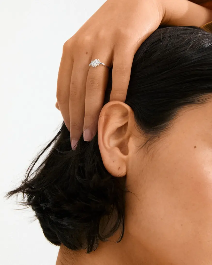 Pilgrim Lulu Stack Ring - Sun