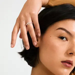 Pilgrim Lulu Stack Ring - Bow