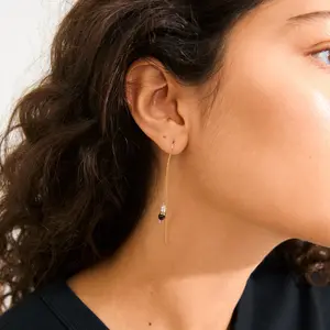 Pilgrim Between Chain Earrings