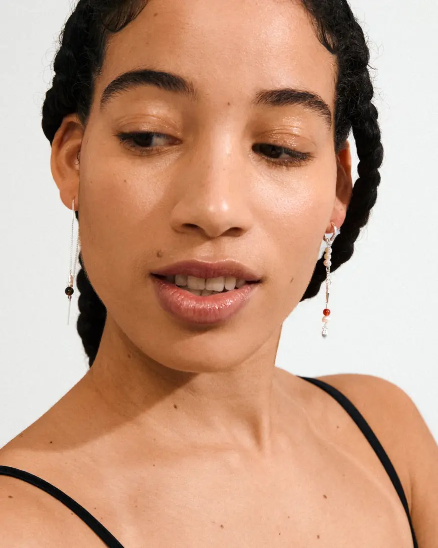 Pilgrim Between Chain Earrings