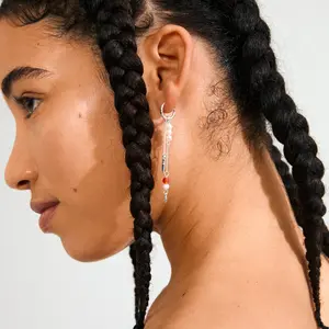 Pilgrim Between Chain Earrings