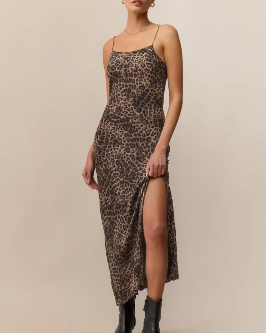 Z-Supply Cielo Leopard Midi Dress