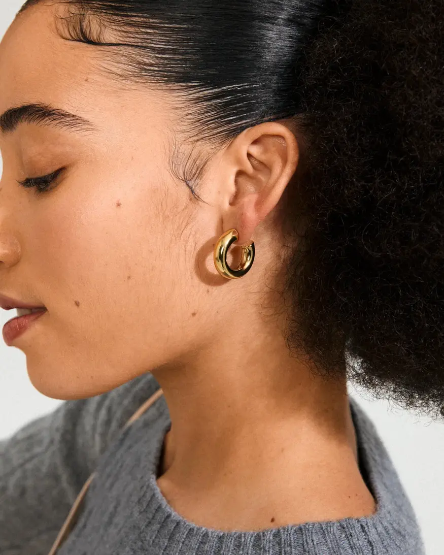 Pilgrim Phase Large Hoops