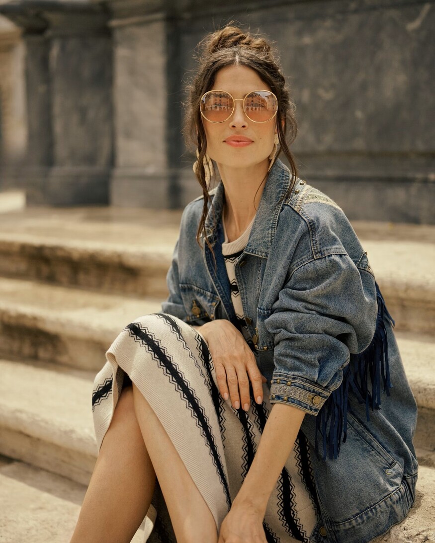 Cream Kos Denim Jacket