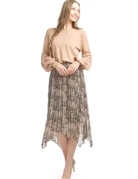 Papillon Livia Paisley Pleat Skirt Papillon Livia Paisley Pleat Skirt