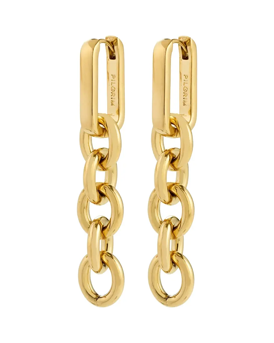 Pilgrim Phase Chain Earrings