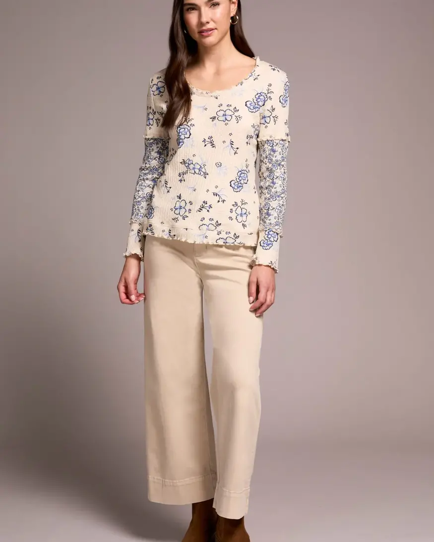 Tribal Stazie LS Scoop Top