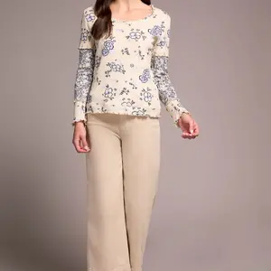 Tribal Stazie LS Scoop Top