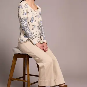 Tribal Stazie LS Scoop Top