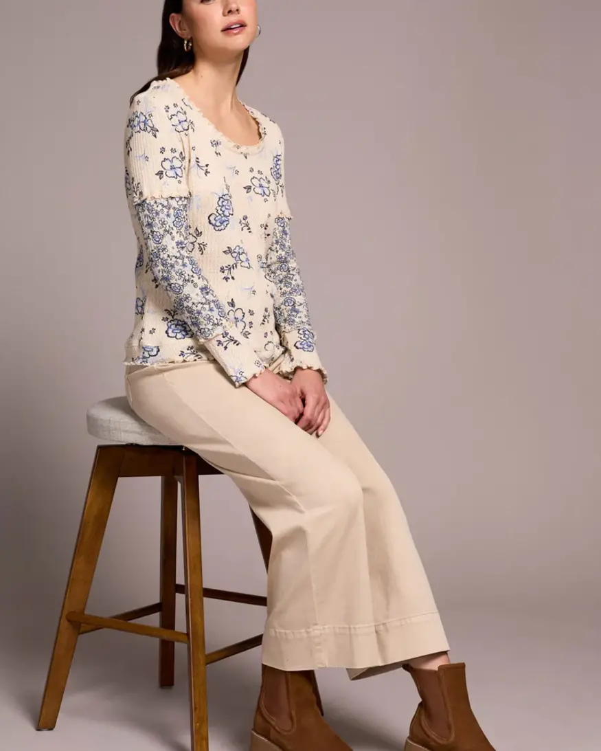 Tribal Stazie LS Scoop Top