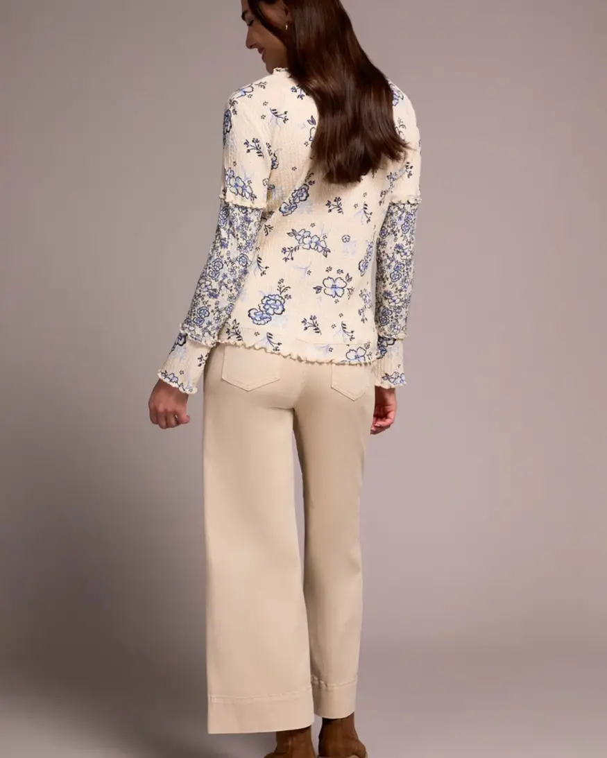 Tribal Stazie LS Scoop Top