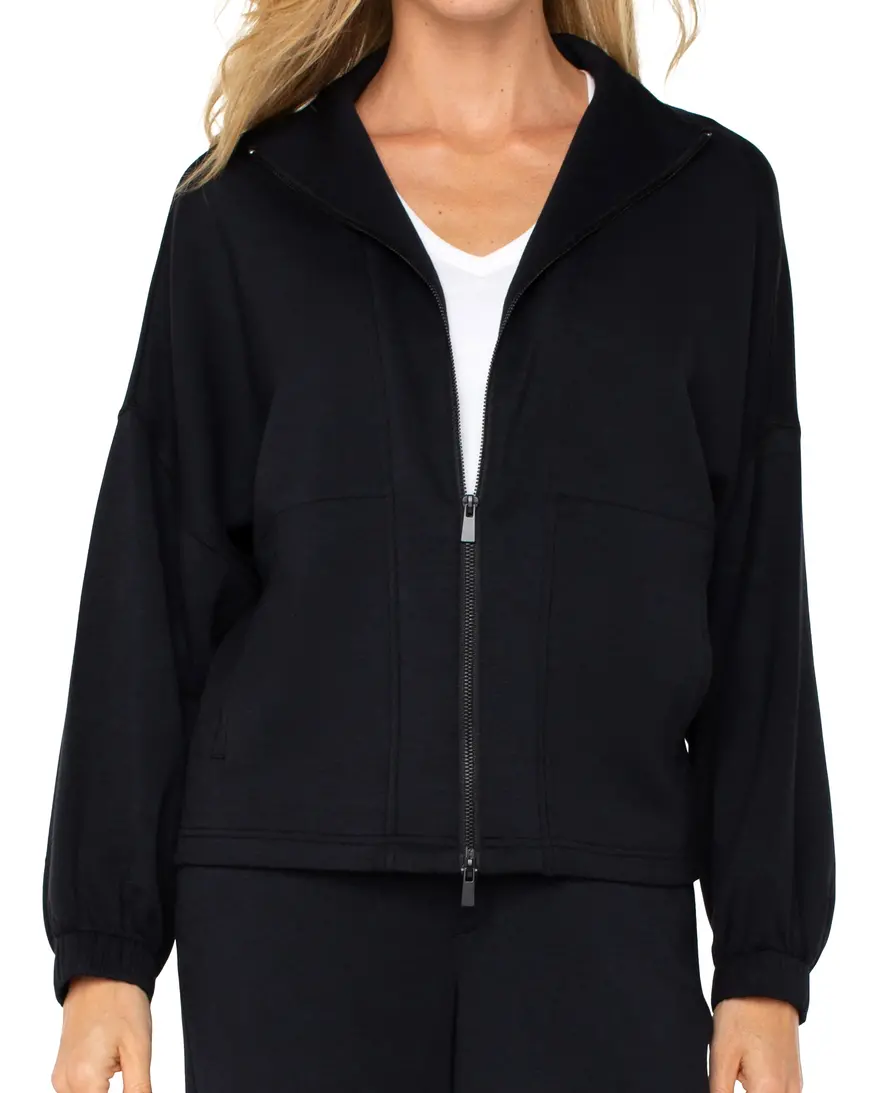 Liverpool Zip Up Funnel Neck