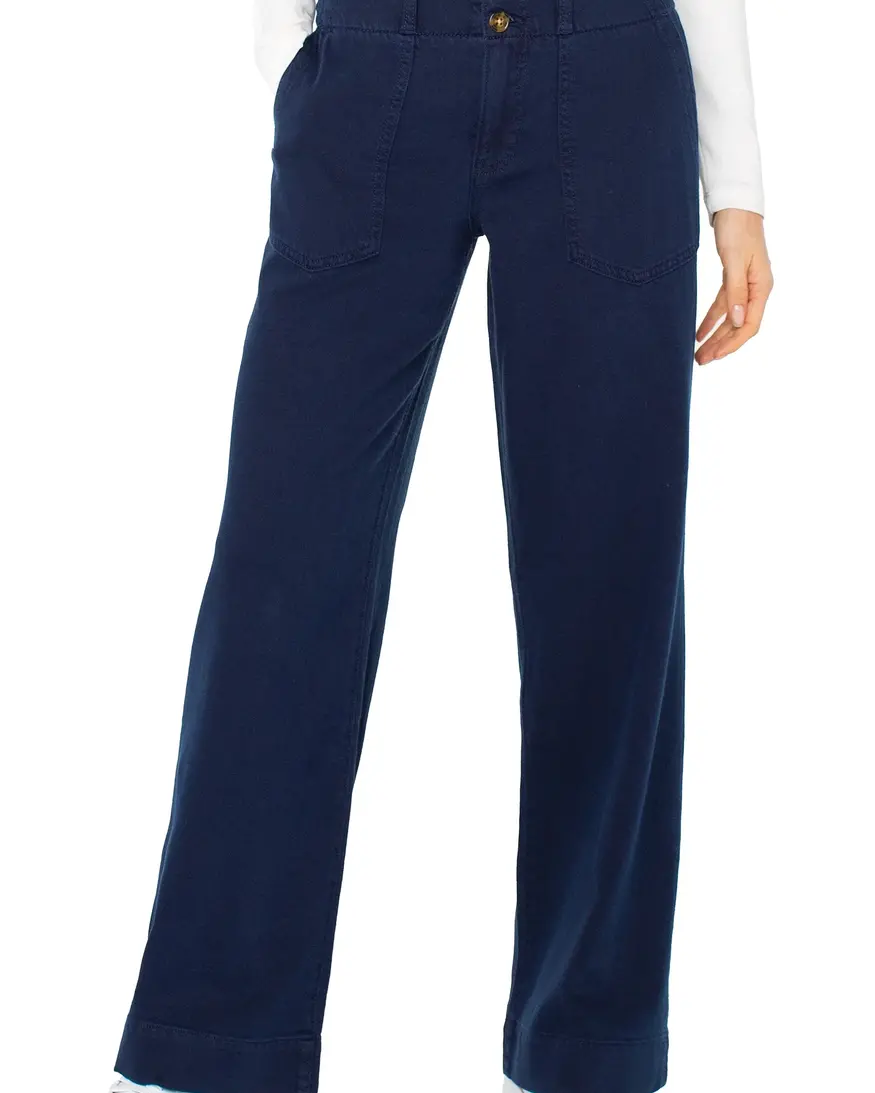 Liverpool Patch Pocket Wide Leg