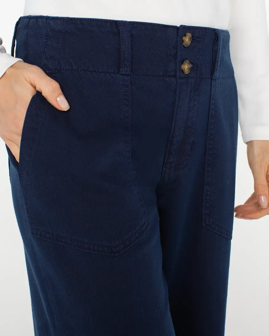 Liverpool Patch Pocket Wide Leg