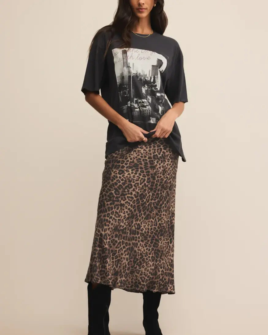 Z-Supply Izabel Leopard Skirt