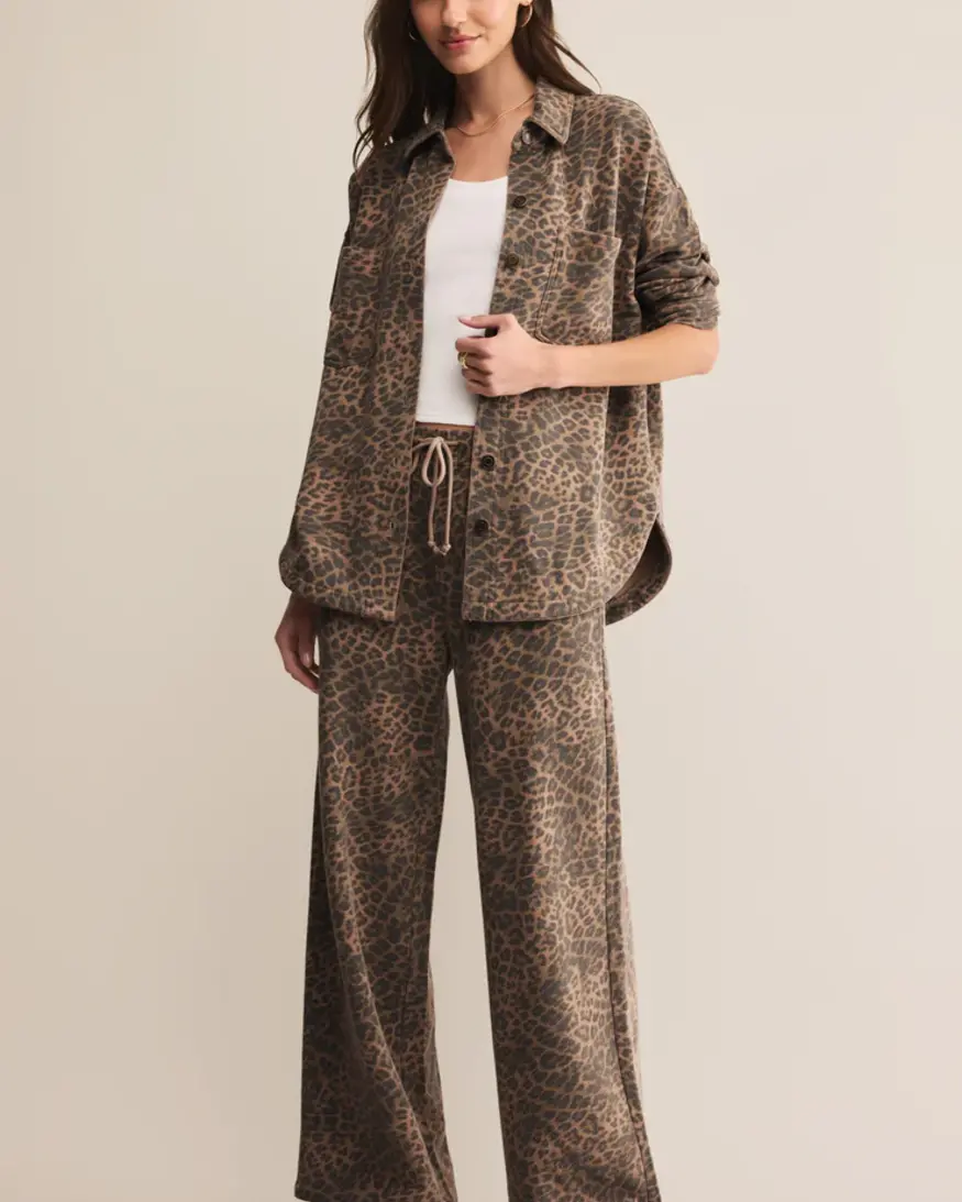 Z-Supply All Day Leopard Jacket