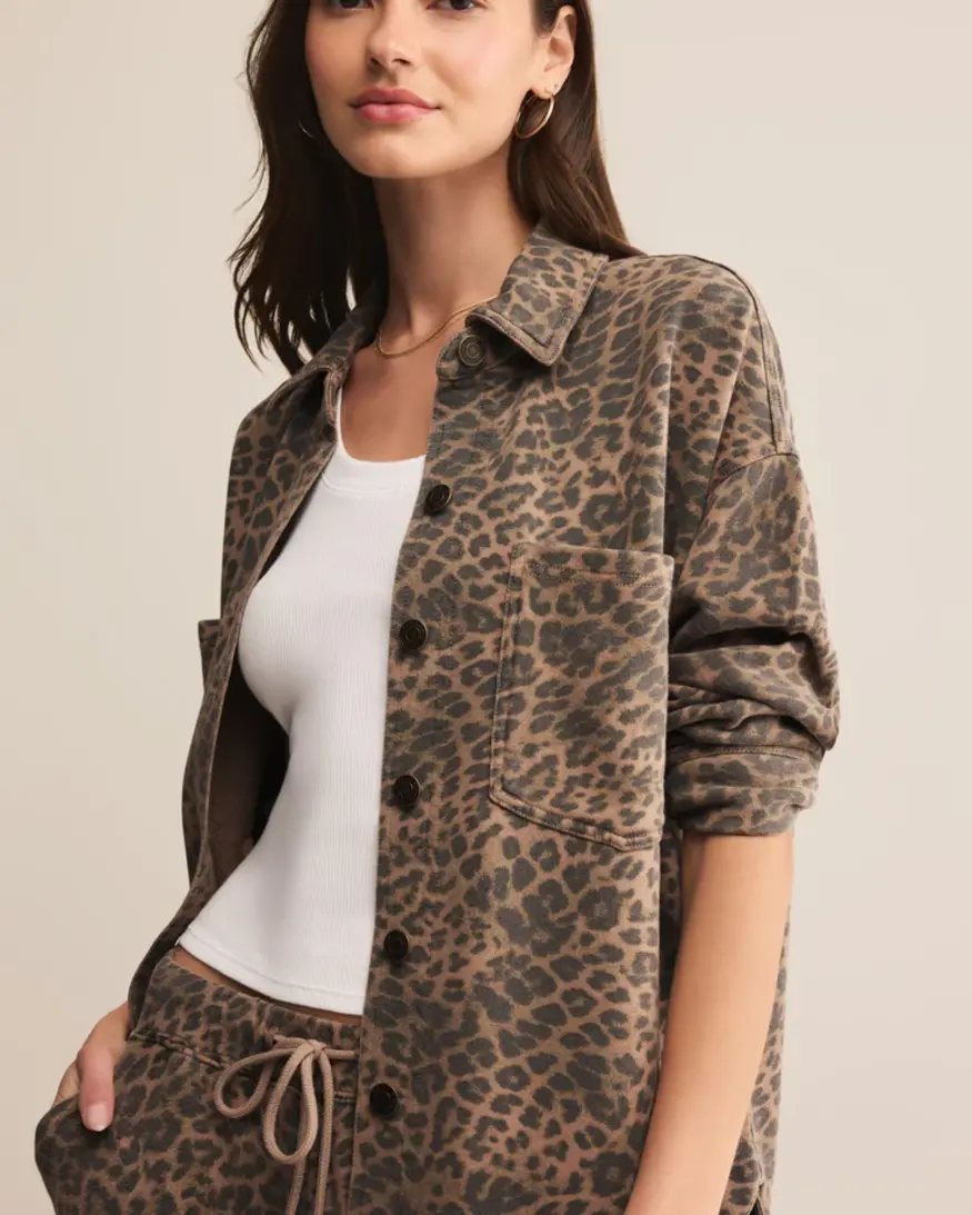 Z-Supply All Day Leopard Jacket