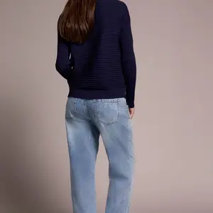 Tribal Sonica Zip Neck Sweater