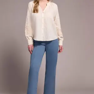 Tribal Sagara Applique Slv Blouse