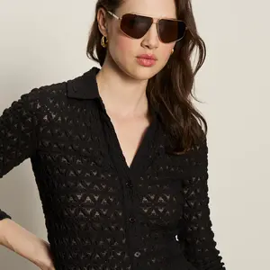 Sanctuary Dreamgirl Lace Button Up