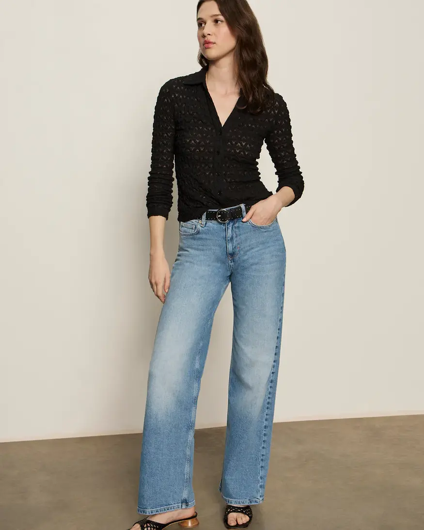 Sanctuary Dreamgirl Lace Button Up