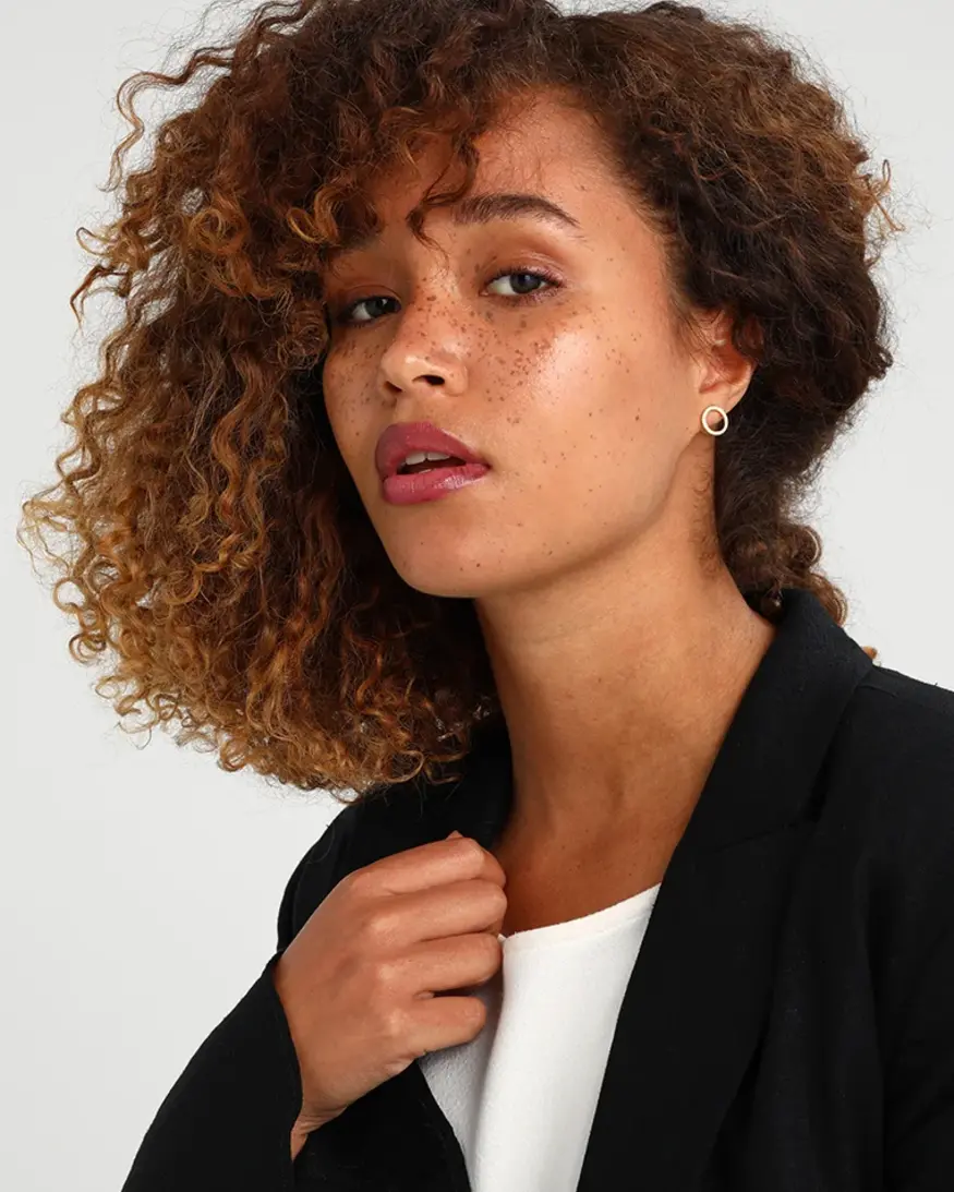 Pilgrim Liv Circle Stud