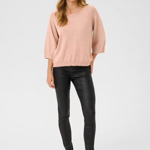 Cream Dela 3/4 Sleeve Pullover