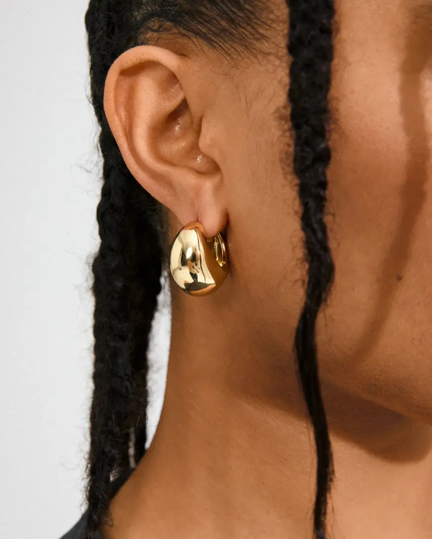 Pilgrim Free Thick Hoop Earrings