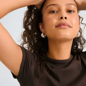 Pilgrim Free Thick Hoop Earrings Pilgrim Free Thick Hoop Earrings