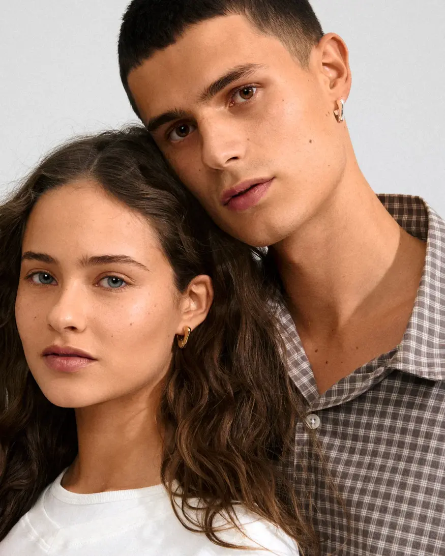 Pilgrim Free Lg Hoop Earrings