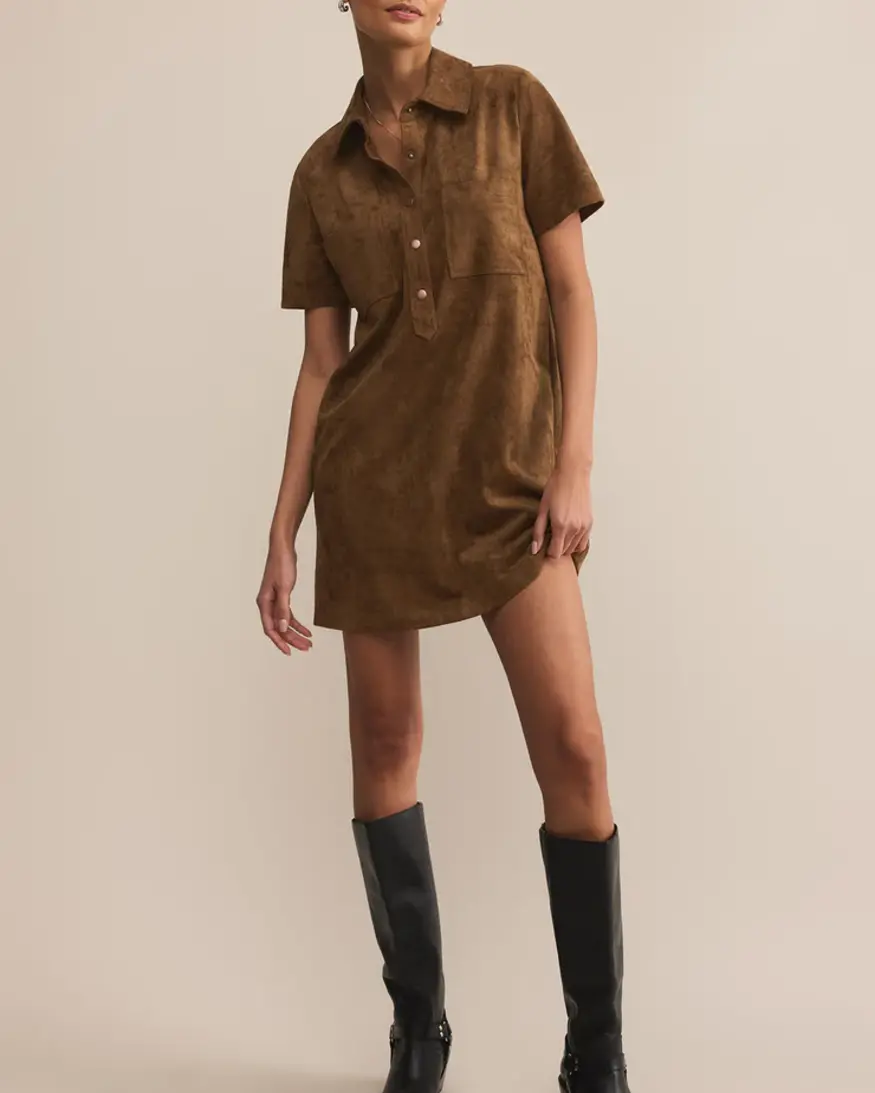 Z-Supply Kellie Faux Suede Mini