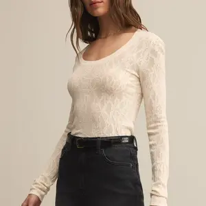 Z-Supply Tibi Scoop Mesh Sweater