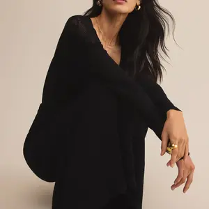 Z-Supply Tibi Scoop Mesh Sweater