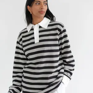 Brunette The Label New Rugby Striped Shirt