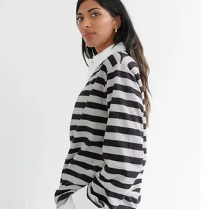 Brunette The Label New Rugby Striped Shirt