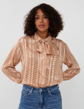 Esqualo Waverly Bow Blouse