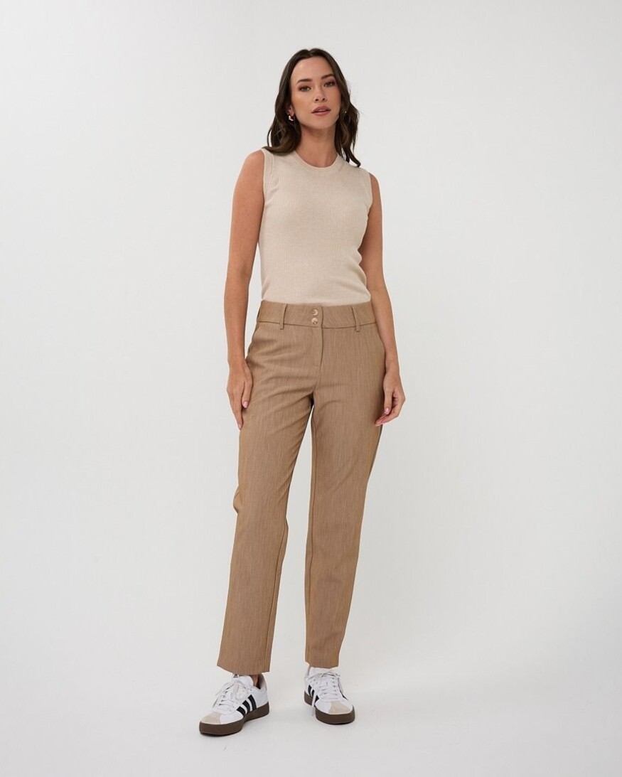 Esqualo Wrylie Sleevless Rib Sweater