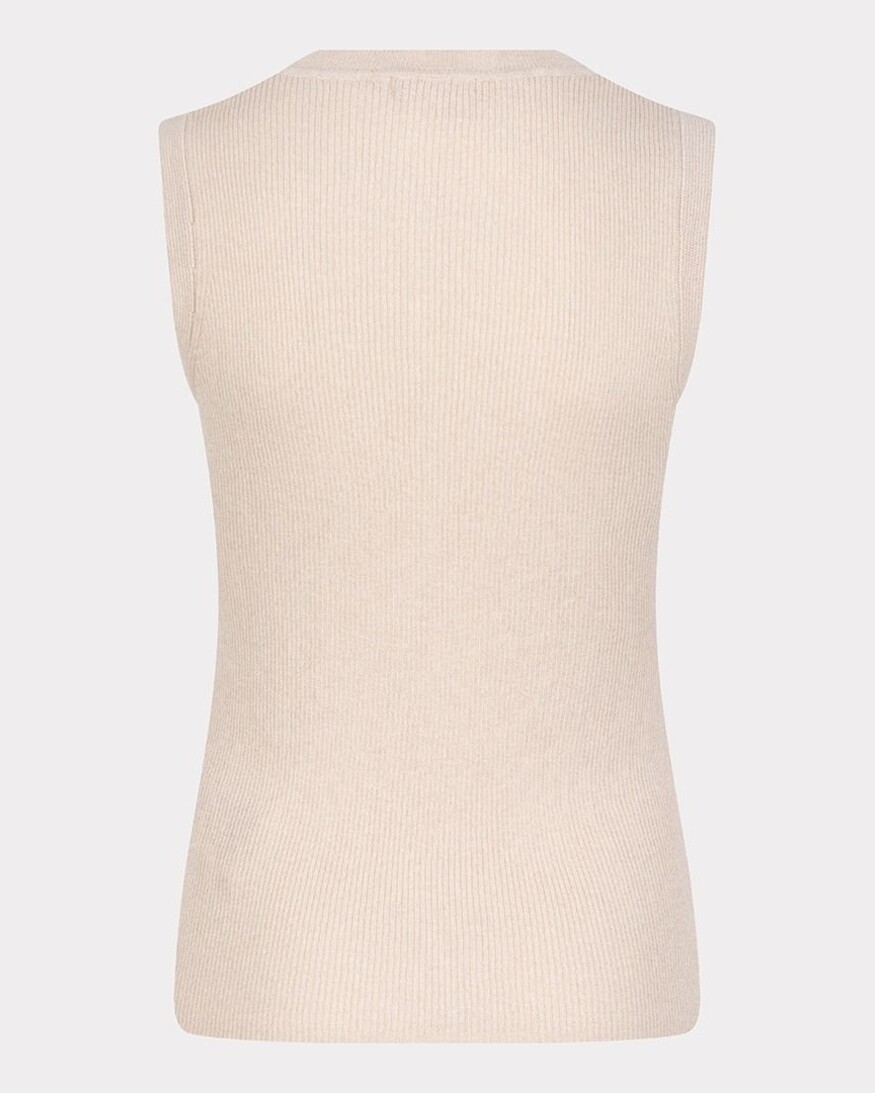 Esqualo Wrylie Sleevless Rib Sweater