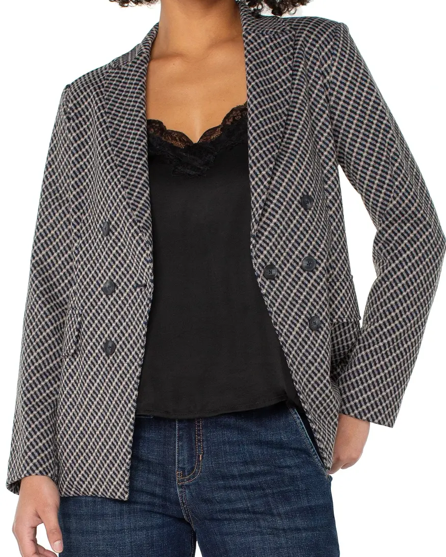 Liverpool Faux Double Breasted Blazer
