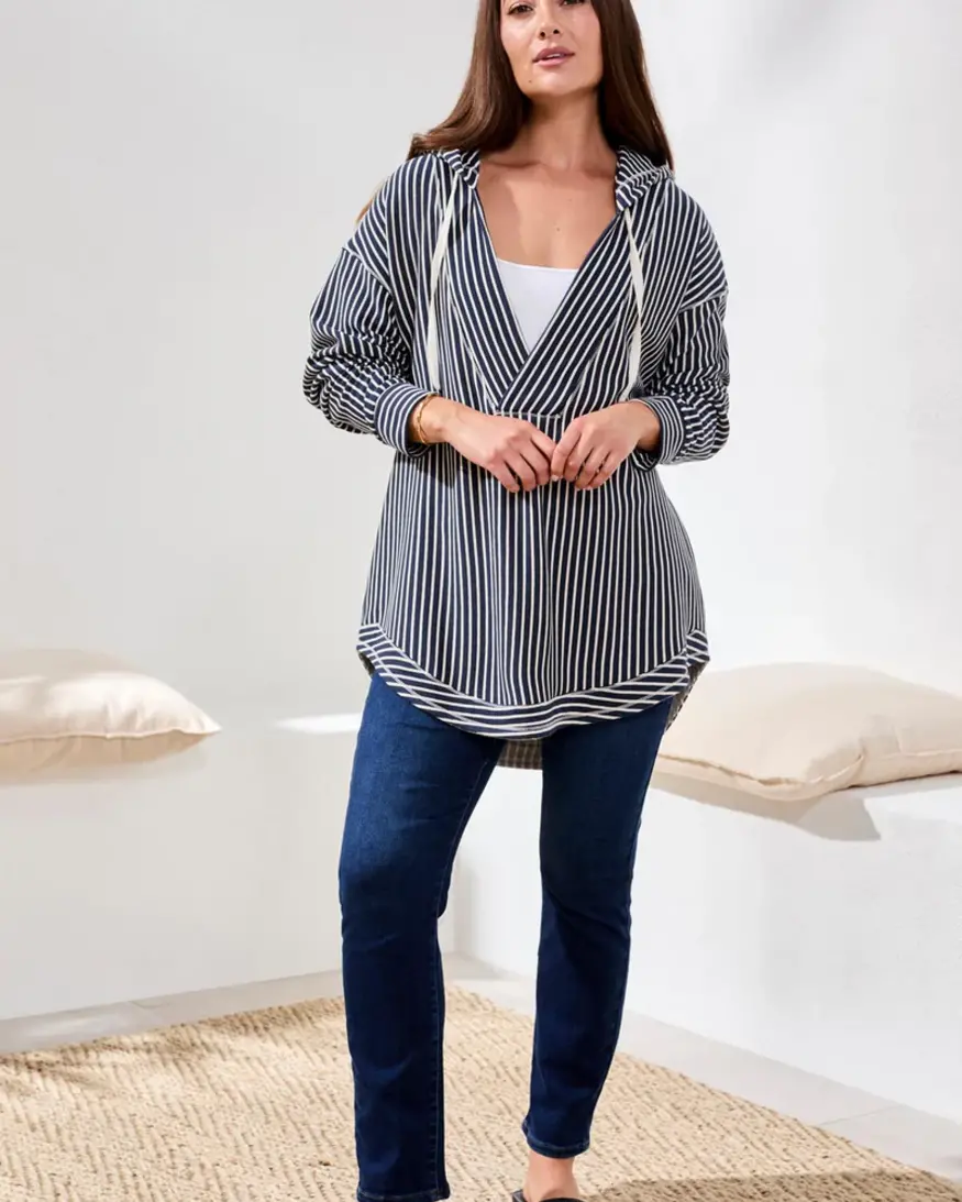 Tribal Shreya Hooded Top