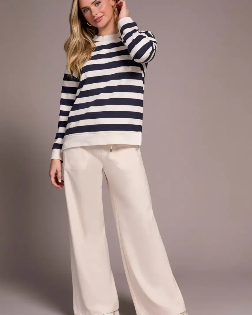 Tribal Salome Crew Neck Pullover