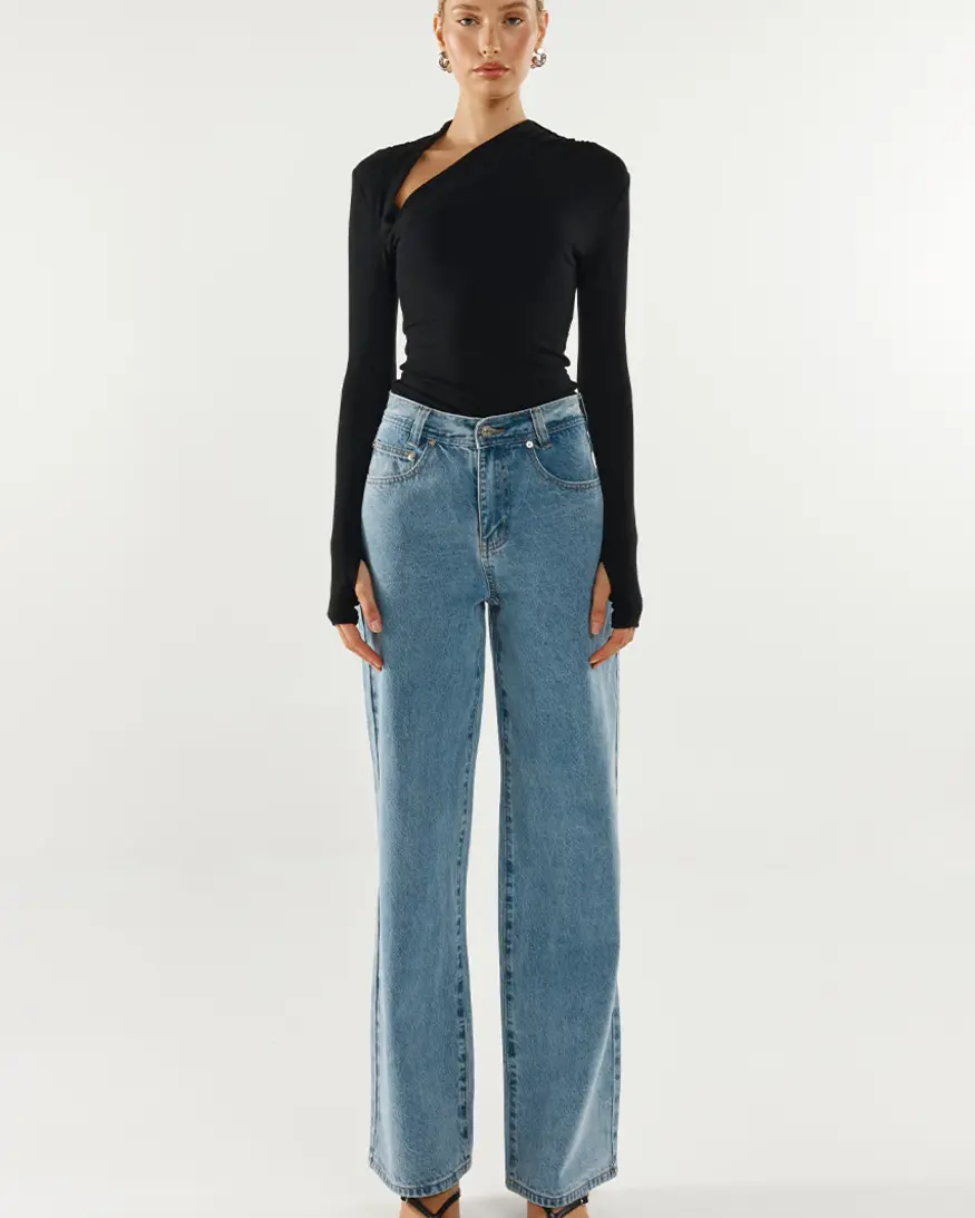 Madison The Label Laury LS Top