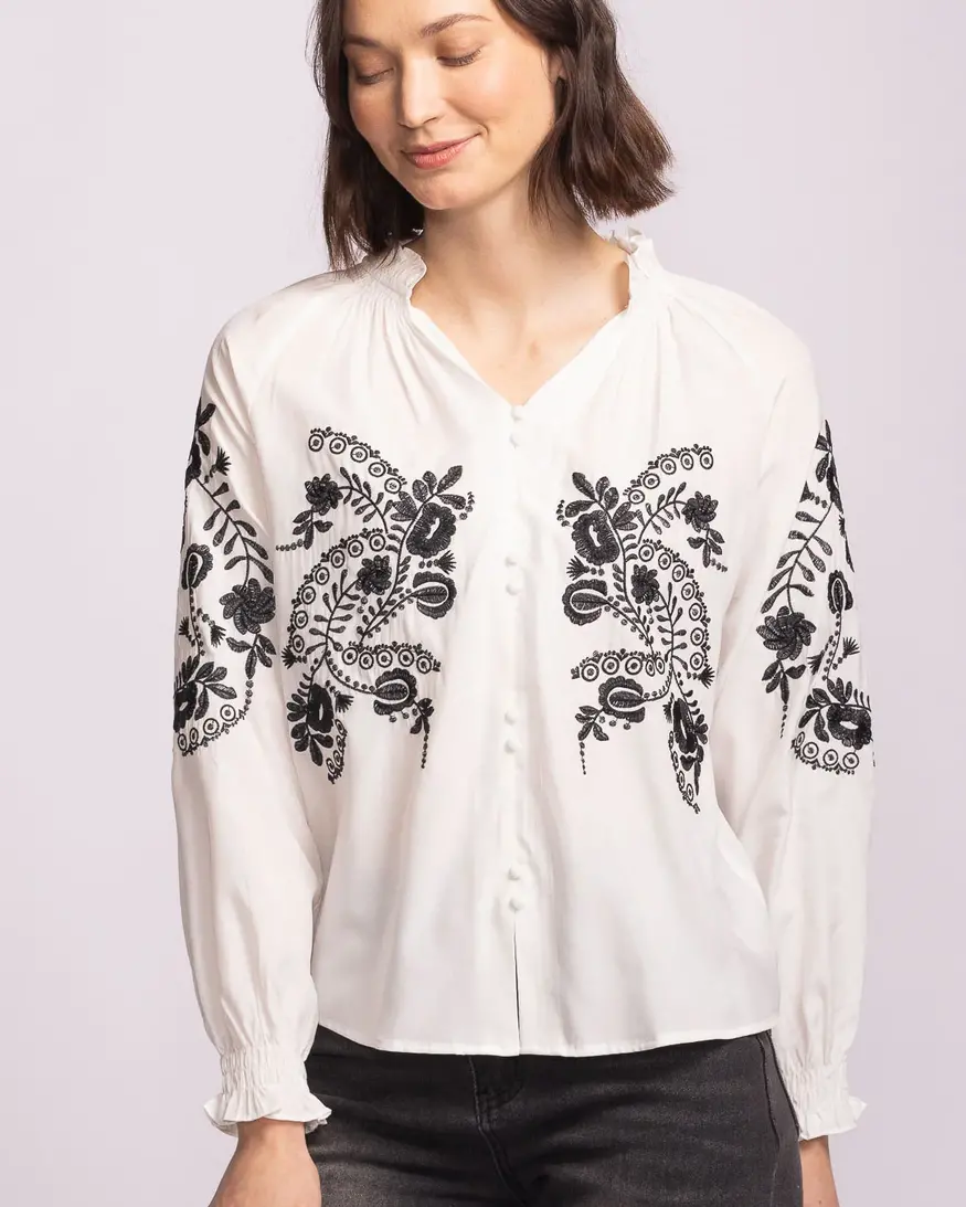 Pink Martini Floresta Blouse