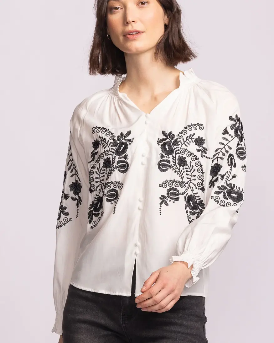 Pink Martini Floresta Blouse