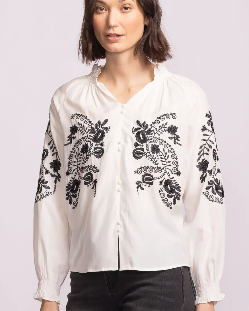 Pink Martini Floresta Blouse