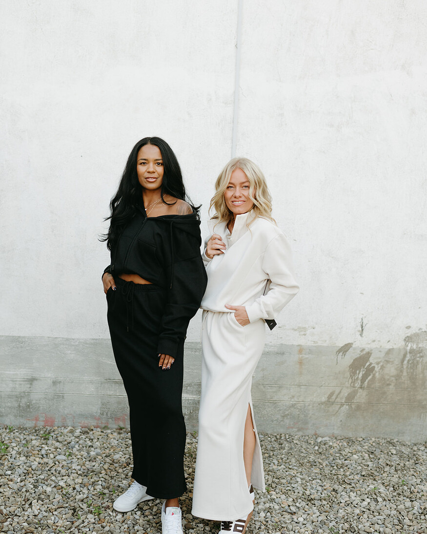 Cest Moi Cotton Fleece Skirt