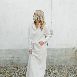 Cest Moi Cotton Fleece Skirt